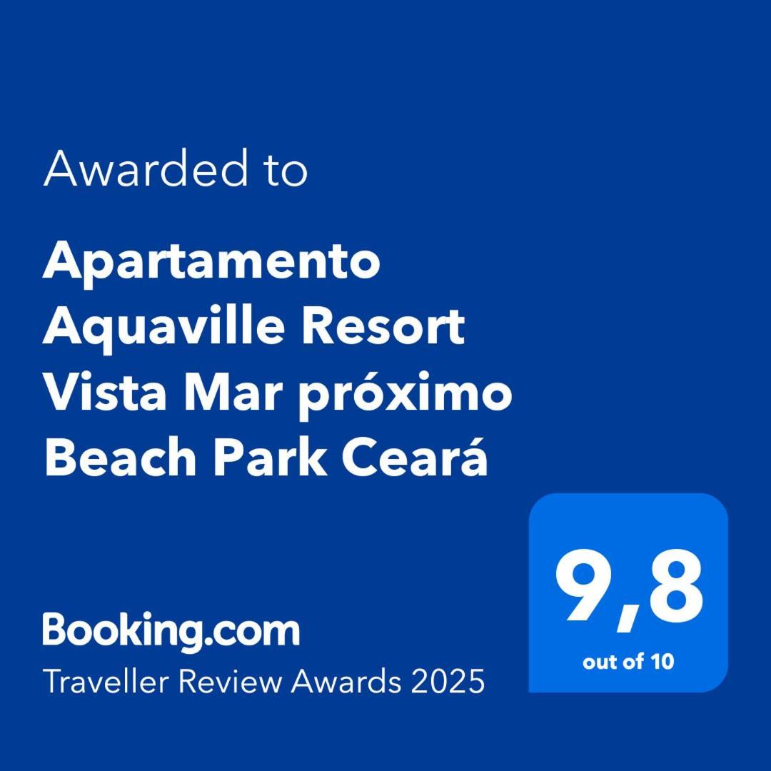 Apartamento Aquaville Resort Vista Mar Proximo Beach Park Ceara Акирас Экстерьер фото